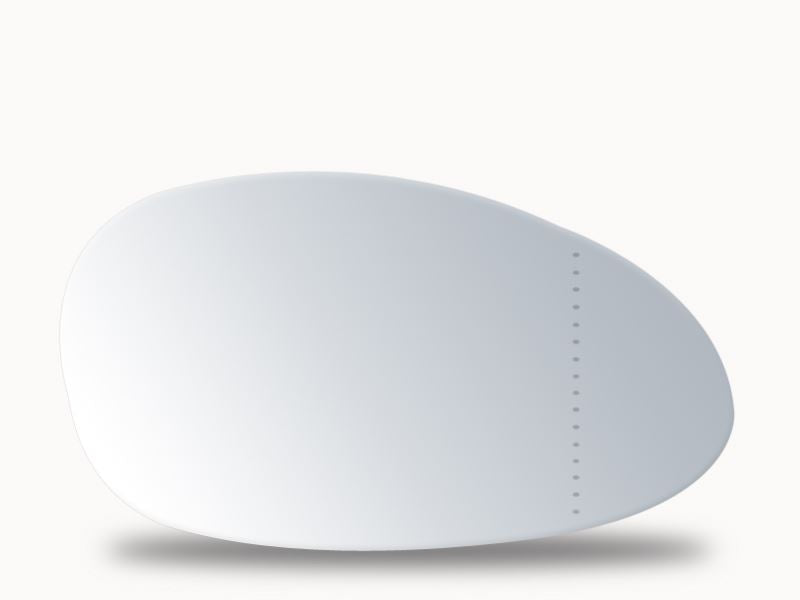 Summit Heated Base Plate With Blind Spot Mirror Glass fits BMW 1 Series 04 to 10 RHS Summit - Bars 4 Cars