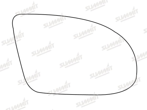 Summit Stick-On Standard Mirror Glass fits Vauxhall Tigra RHS Summit - Bars 4 Cars
