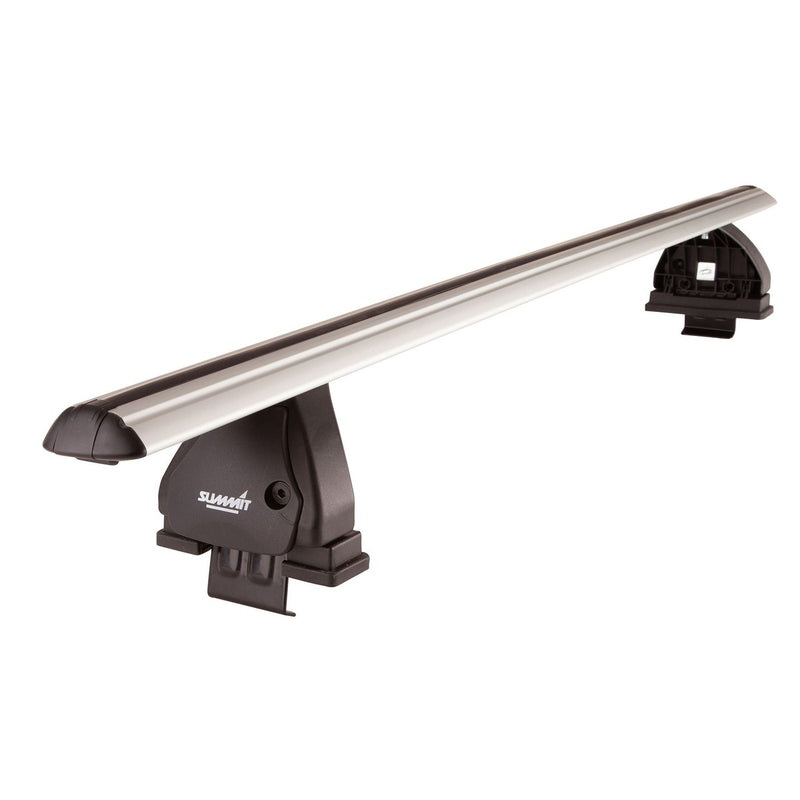 Summit Premium Roof Tent Compatible Aluminium Multi-Fit Roof Bar System SURT-055 1.15m Std Foot - Summit Shop
