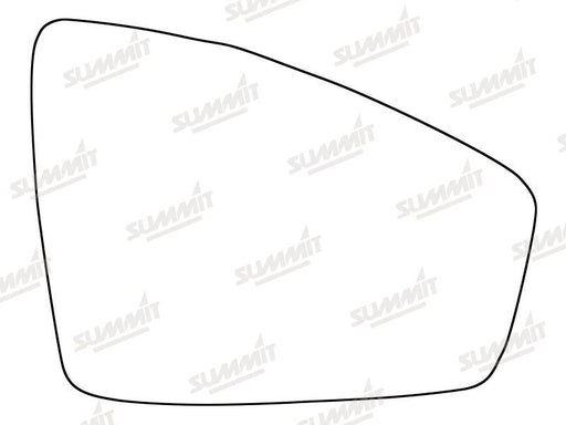 Summit Stick-On Standard Mirror Glass fits Volkswagen Tiguan 16 on RHS Summit - Bars 4 Cars