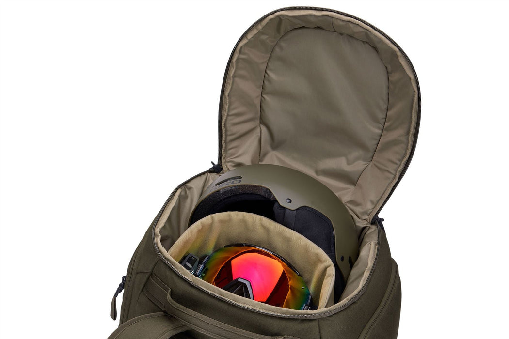Thule RoundTrip Snowboard and ski boot backpack 60L deep khaki Thule - Bars 4 Cars