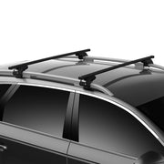 Thule SquareBar 220 cm roof bar two-pack black Roof bars Thule - Bars 4 Cars