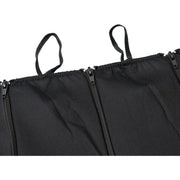 Sakura Greenwich Grey and Black Full Front Rear Seat Covers Set Sakura - Bars 4 Cars