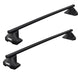 Thule SquareBar Evo Roof Bars Black fits Hyundai Creta 2017- 5-dr Flush Rails Thule - Bars 4 Cars