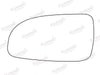 Summit Stick-On Standard Mirror Glass fits Vauxhall Astra 04 on LHS Summit - Bars 4 Cars