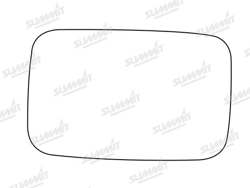 Summit Stick-On Anti Dazzle Mirror Glass fits BMW 3 5 Series LHS RHS Summit - Bars 4 Cars