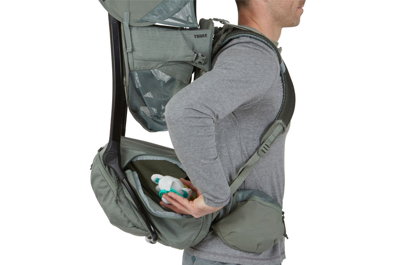 Thule Sapling baby rucksack agave green Baby backpack Thule - Bars 4 Cars