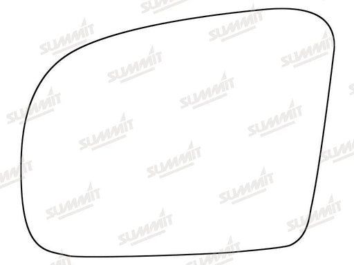 Summit Stick-On Standard Mirror Glass fits Mercedes M Class 08 to 15 LHS Summit - Bars 4 Cars