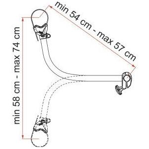 Fiamma Bike-Block Pro S 4 - Deep Black 07215P01A Fiamma - Bars 4 Cars