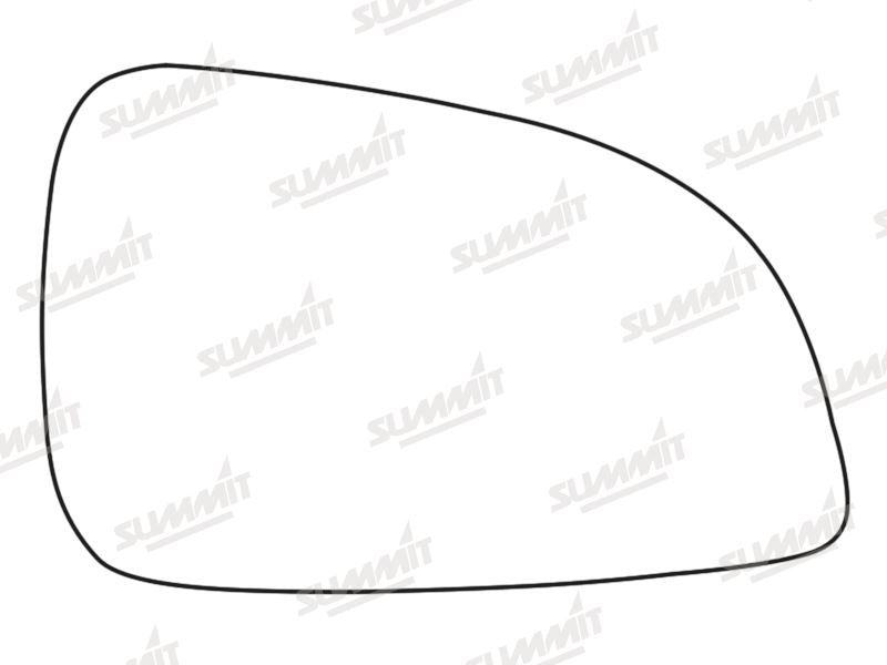 Summit Heated Backing Plate with Standard Glass fits Vauxhall Astra 09-11 RHS Summit - Bars 4 Cars