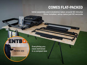 TentBox GO 2 Persone Lightweight Roof Tent 4 Season TENTBOX - Bars 4 Cars