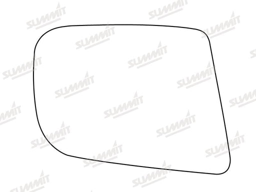 Summit Stick-On Standard Mirror Glass fits Vauxhall Carlton RHS Summit - Bars 4 Cars