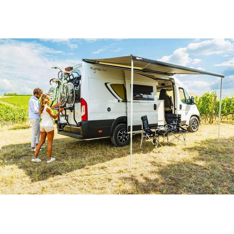 Fiamma Carry Bike DJ Deep Black: Sturdy bike rack Fiamma - Bars 4 Cars