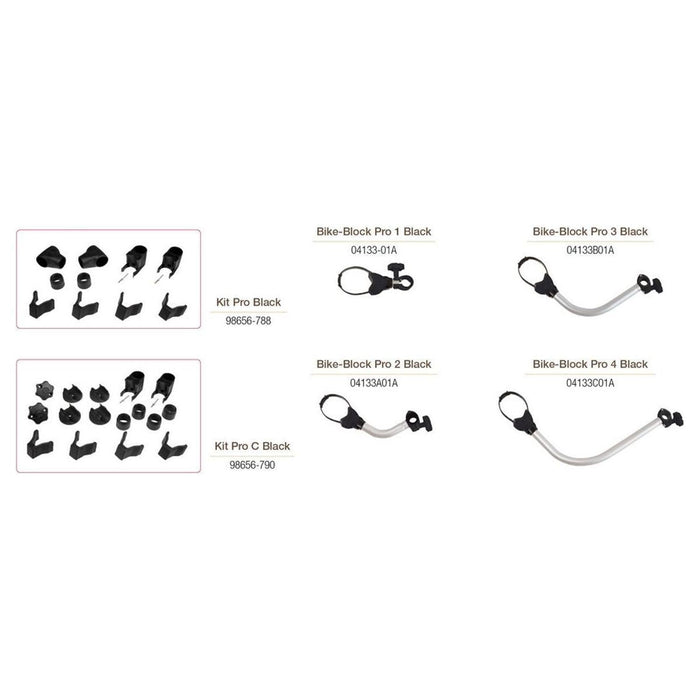 Fiamma C/B Pro C Upgrade Kit Black (98656 790) Fiamma - Bars 4 Cars