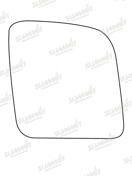 Summit Non-Heated Base Plate With Commercial Mirror Glass fits Ford Transit Connect RHS Summit - Bars 4 Cars