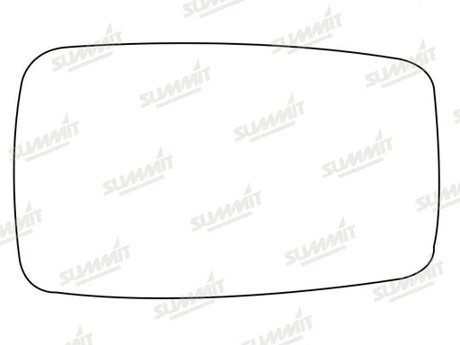 Summit Stick-On Anti Dazzle Mirror Glass fits Audi 80 on RHS Summit - Bars 4 Cars