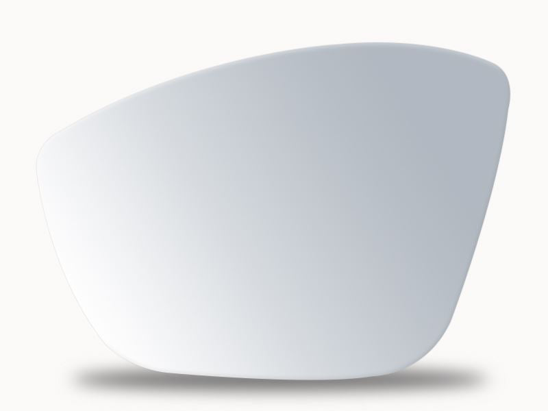 Summit Stick-On Standard Mirror Glass fits Peugeot 208 12 on LHS Summit - Bars 4 Cars