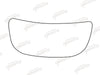 Summit Stick-On Commercial Lower Blind-Spot Mirror Glass fits Renault Traffic, Nissan Primastar, Vauxhall Vivaro RHS Summit - Bars 4 Cars