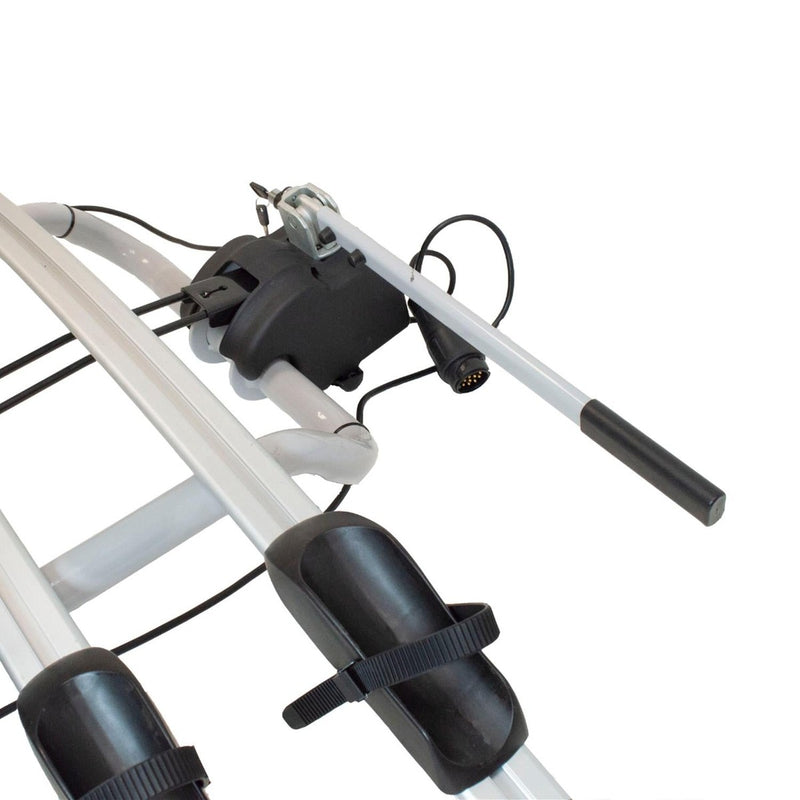 Maypole Bike Rack Maypole 4 Bike Carrier Towbar Towball Rear Cycle Rack BC3024 with Ligh ...