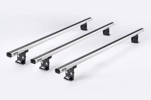 Summit 3 x Aluminium Fixed Pount Roof Bars Rack for Ford Transit 2014 onwards Summit - Bars 4 Cars
