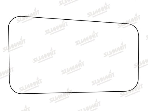 Summit Stick-On Standard Mirror Glass fits Vauxhall Cavalier RHS Summit - Bars 4 Cars