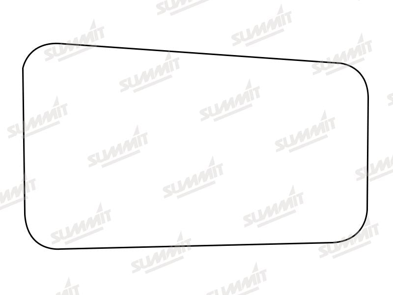 Summit Stick-On Standard Mirror Glass fits Vauxhall Cavalier RHS Summit - Bars 4 Cars