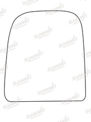 Summit Stick-On Commercial Mirror Glass fits Iveco Daily LHS Summit - Bars 4 Cars