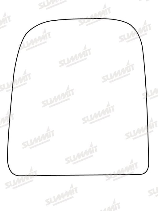 Summit Stick-On Commercial Mirror Glass fits Iveco Daily LHS Summit - Bars 4 Cars
