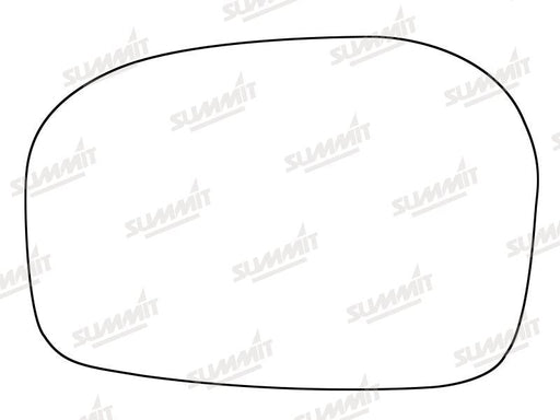 Summit Heated Backing Plate with Standard Glass fits Honda Jazz 09-19 LHS Summit - Bars 4 Cars