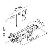 Fiamma Carry-Bike Caravan Xl A Pro 200 02096-32- Fiamma - Bars 4 Cars