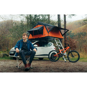 TentBox Lite (Orange Edition) 2-3 Person Roof Tent TENTBOX - Bars 4 Cars