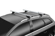 Menabo Leopard Silver Roof Bars fits Nissan Qashqai J12 2021-2024 SUV 5D w Flush Rails Menabo - Bars 4 Cars