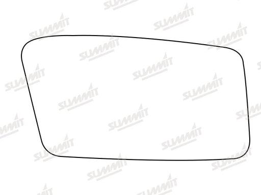 Summit Stick-On Standard Mirror Glass fits Hyundai Stellor RHS Summit - Bars 4 Cars