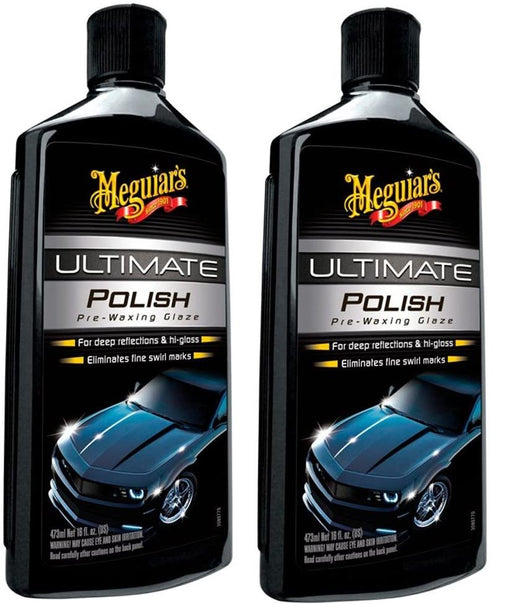 2x Meguiar's G19216EU Ultimate Polish Pre-Waxing Glaze 473ml Meguiar's - Bars 4 Cars