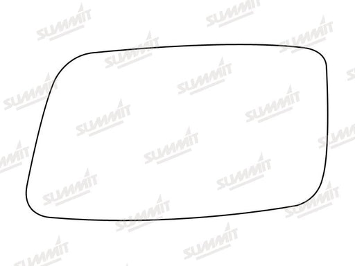 Summit Stick-On Standard Mirror Glass fits Renault 21 LHS Summit - Bars 4 Cars