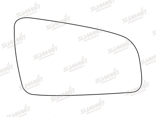 Summit Heated Base Plate With Standard Mirror Glass fits Vauxhall Zafira RHS Summit - Bars 4 Cars