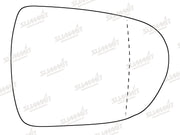 Summit Stick-On Aspheric Mirror Glass fits Hyundai i40 12 on RHS Summit - Bars 4 Cars