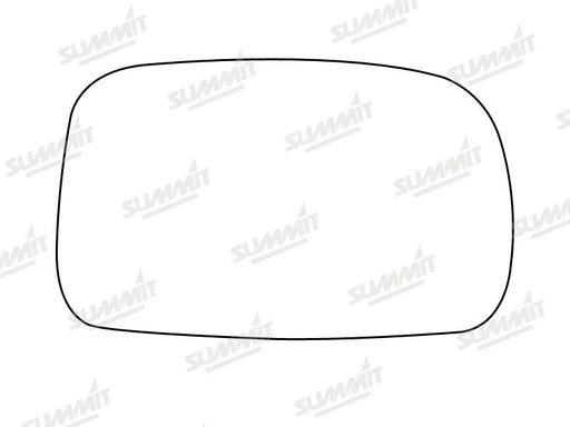 Summit Stick-On Standard Mirror Glass fits VW Corrado RHS Summit - Bars 4 Cars