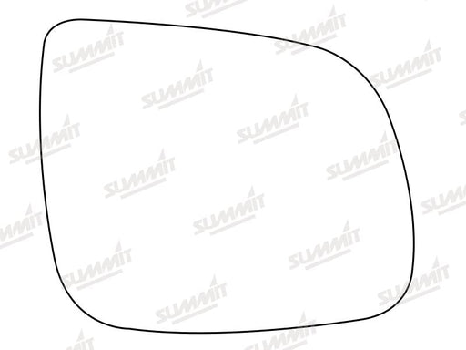 Summit Stick-On Aspheric Mirror Glass fits Audi Q5 08 on RHS Summit - Bars 4 Cars