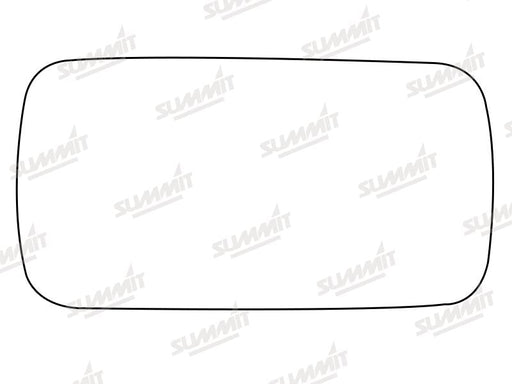 Summit Stick-On Anti Dazzle Mirror Glass fits Alfa 145 146 LHS Summit - Bars 4 Cars