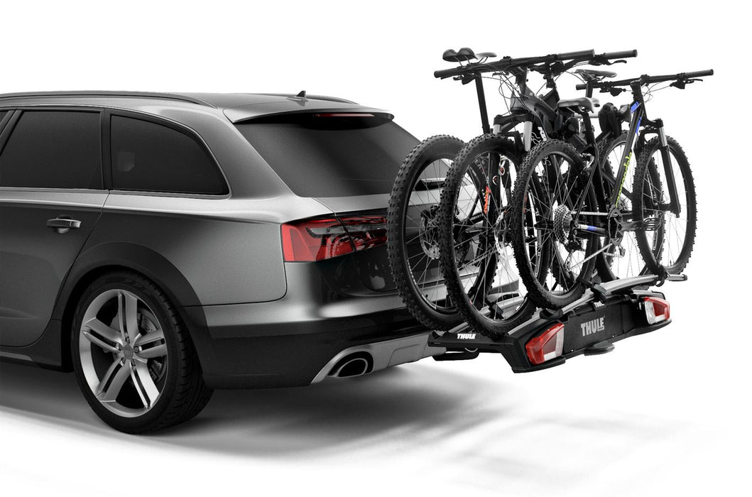 Thule VeloSpace XT two-bike platform towbar bike rack black/aluminium Towbar Bike Rack Thule - Bars 4 Cars