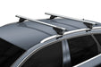 Menabo Tiger Silver Roof Bars fits BMW 5 Series Touring F11 2010-2017 Estate 5D w Flush R Menabo - Bars 4 Cars