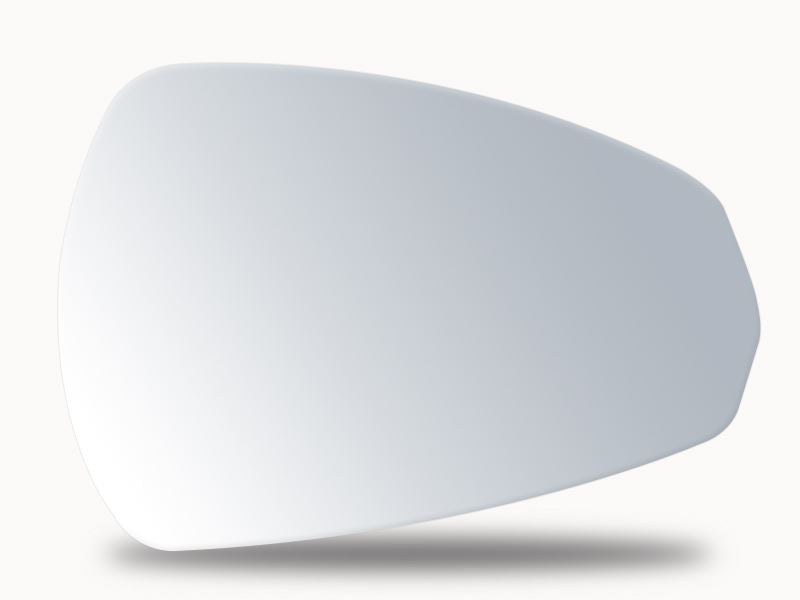 Summit Stick-On Standard Mirror Glass fits Audi A3 13 on RHS Summit - Bars 4 Cars