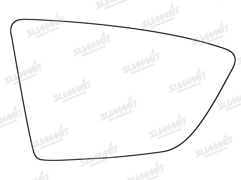 Summit Heated Base Plate With Standard Mirror Glass fits Seat Leon 12 on RHS Summit - Bars 4 Cars