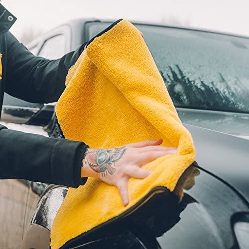 2x Meguiar's X1802EU Supreme Drying Towel Extra Large Meguire's - Bars 4 Cars