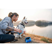 Ruffwear Quencher Dog Bowl with Coastal Mountains Print (Medium) Ruffwear - Bars 4 Cars