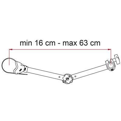 Fiamma Bike Block Pro D3 Black for Carry Bike Bicycle Cycle Rack Safety Fiamma - Bars 4 Cars