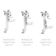 Fiamma Carry-Bike Frame for VW Crafter Campervan 3 Bike Carrier Aluminium Fiamma - Bars 4 Cars