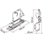 Fiamma Carry Bike Mercedes DJ Sprinter or Volkswagen Crafter 2006 Onwards Fiamma - Bars 4 Cars