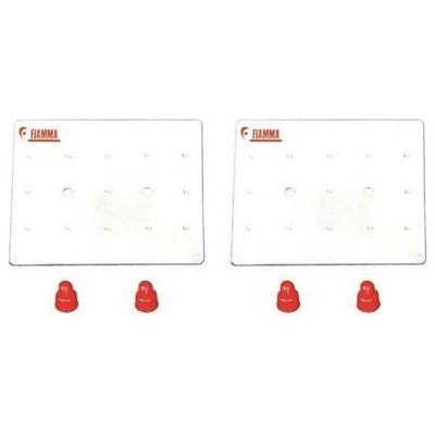 Fiamma Heavy Fixing Top Brackets Pair For Bike Rack Motorhome Fiamma - Bars 4 Cars